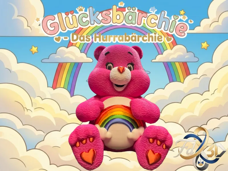 Ositos Cariñositos Osita del Arcoíris - Osita Hurra