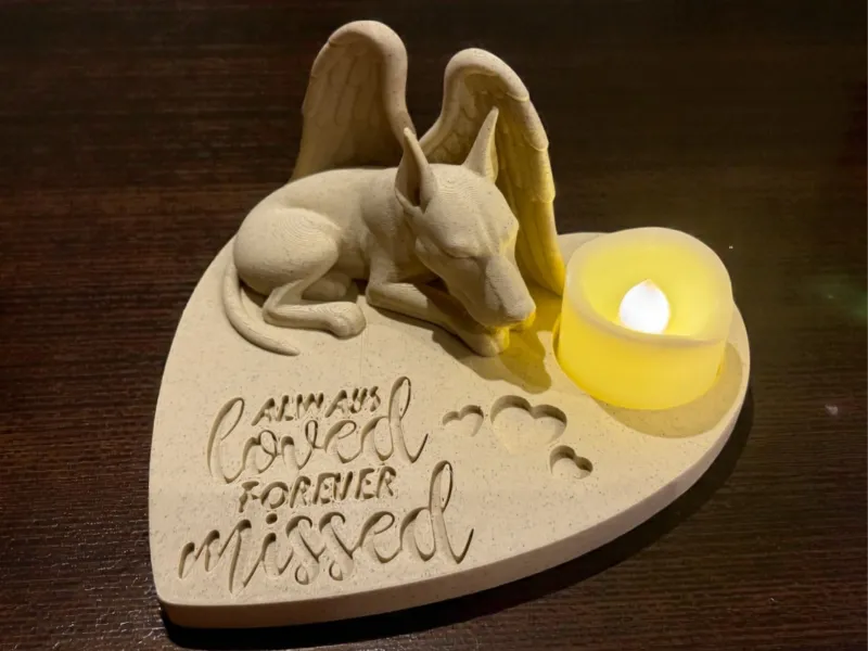 Angel Dobermann Memorial Always Loved