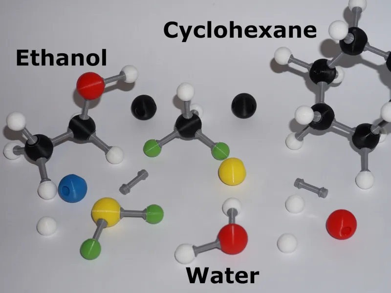 Set di Molecole per la Chimica | Kit Molecolare per la Scuola