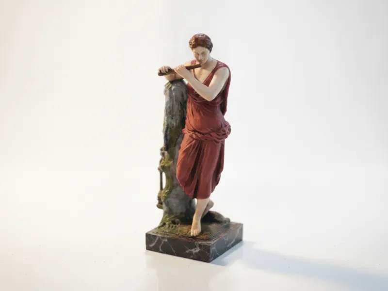 IJzeren Mercurius Klassiek Standbeeld 3D Printbaar