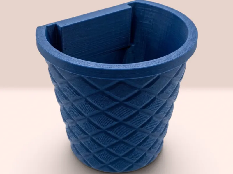 Indoor Wall Pot | French Cleat Attachment