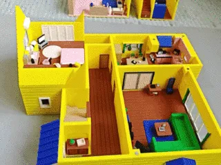 磁吸拼装娃娃屋