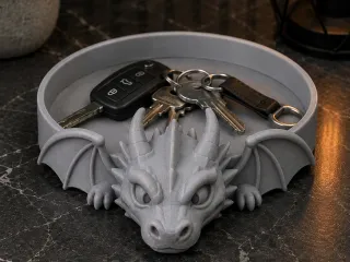 Dragon Key Tray-Cute Dragon Catchall
