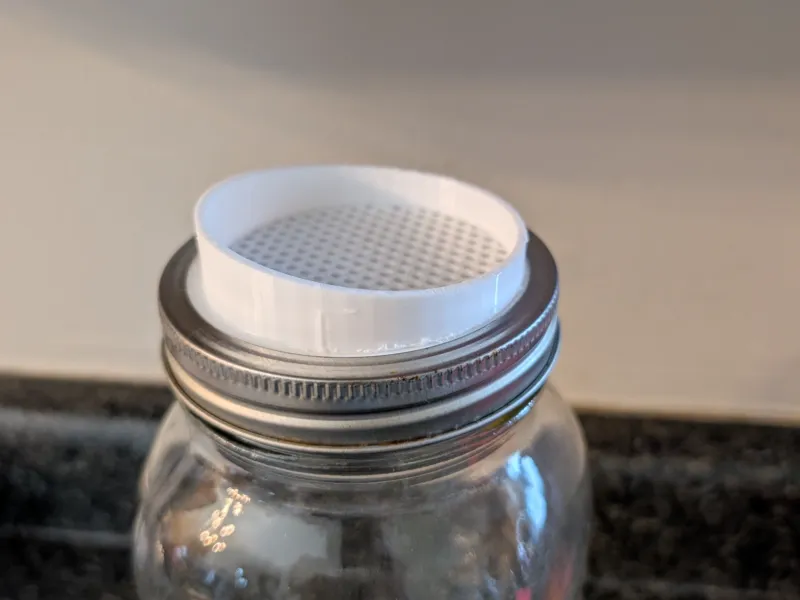 Kefir Strainer for Wide Mouth Mason Jar