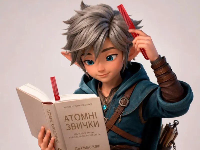 📖 Marcador de Livro e Pente 2 em 1 – Marcador de Livro Móvel