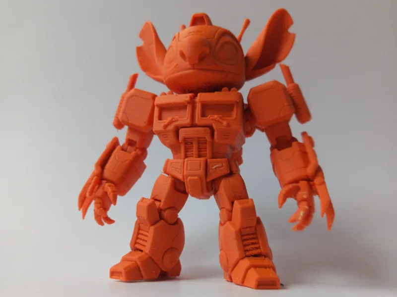 Optimus Stitch Figurine