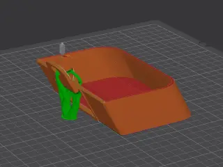 Creality K2 Poop Box - no magnets needed