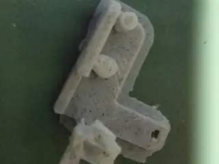 K2 Plus Extruder Cover for PTFE tube / pneumatic fitting