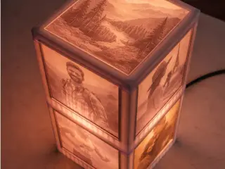 Lithophane Memory Lamp