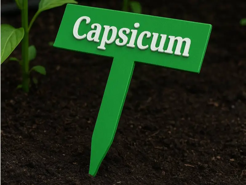 Capsicum Plant Marker