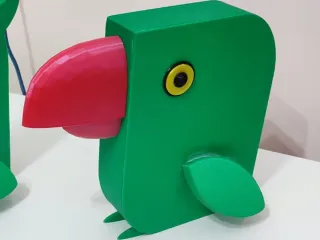 Piriquito / Parakeet household decoration