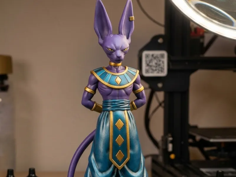 Beerus - Dragon Ball Super | Detailed 3D Print Model