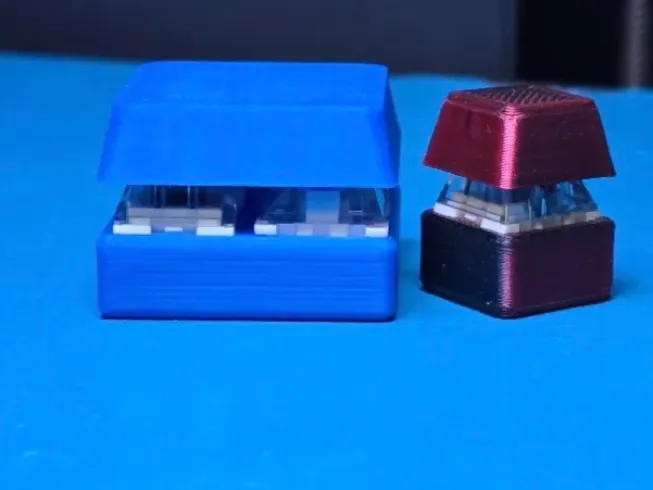 4キーメカニカルキーボードクリッカー / フィジェットトイ。ジャンボ