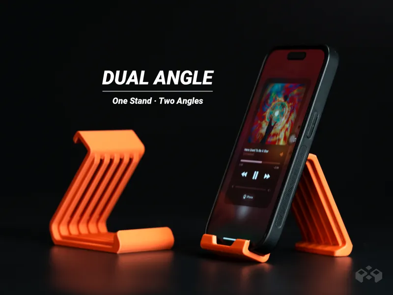 Compact Phone Stand – Dual Angle