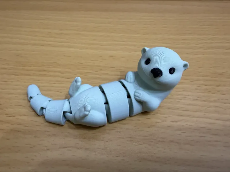 Сочлененная выдра - Игрушка / Брелок