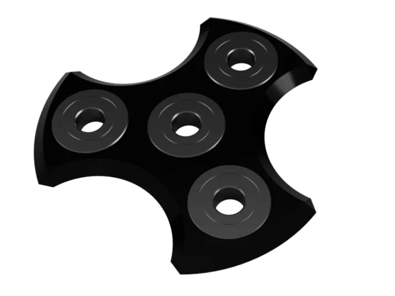 Three‑Arm Fidget Spinner (Commercial Rights Included)