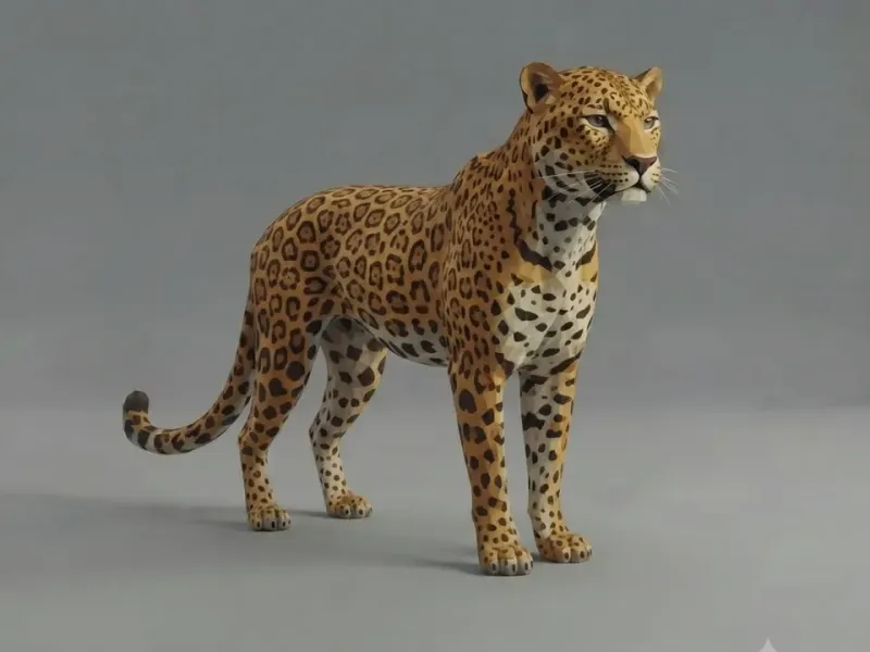 Low Poly Jaguar