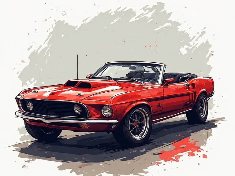 1969 Mustang Convertible 2