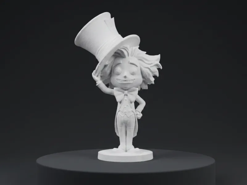 Mad Hatter - Alice in Wonderland 3D Model