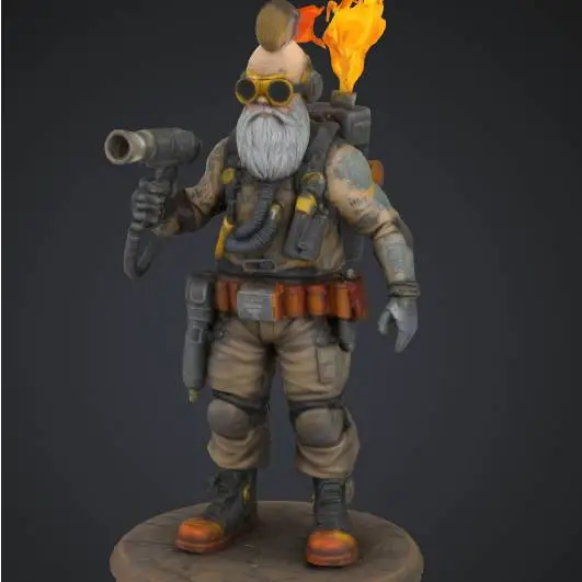 FREE Tharnhold Clans flamethrowerer game rpg