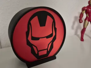 Iron Man Plate for LogoLight