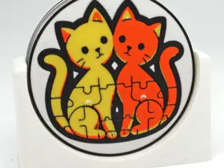 Two Cats Coasters