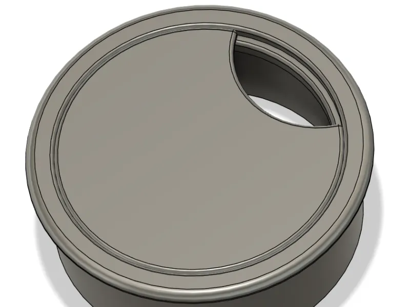 Cable Plug / Grommet - Furniture hole cover