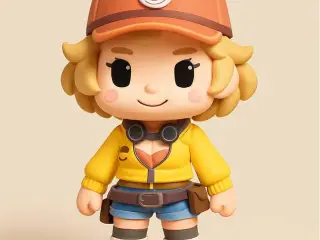 Chibi Cindy Final Fantasy