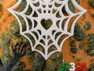 The Web of Love Keychain