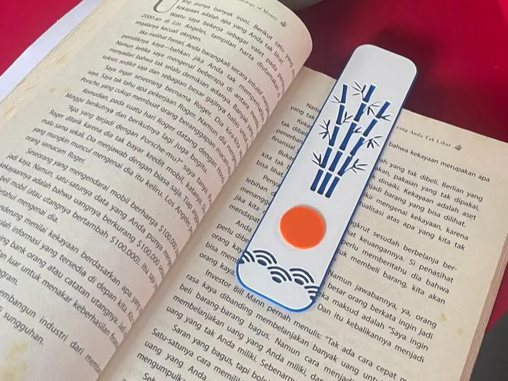 Semn de carte japonez – Japonez minimalist