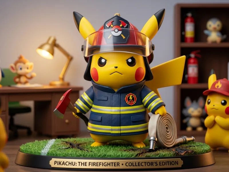 Bombero Pikachu