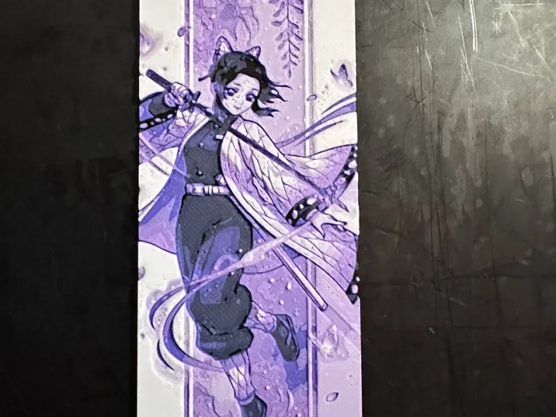 Insect Hashira Shinobu Kocho - Hueforge Bookmark