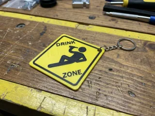 Keychain Drink _ zone