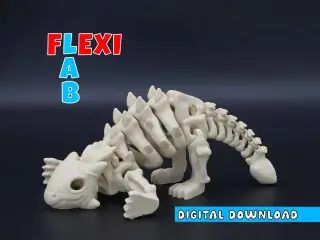 Flexi Dino Skelett Ankylosaurus Skeleton Dinosaur