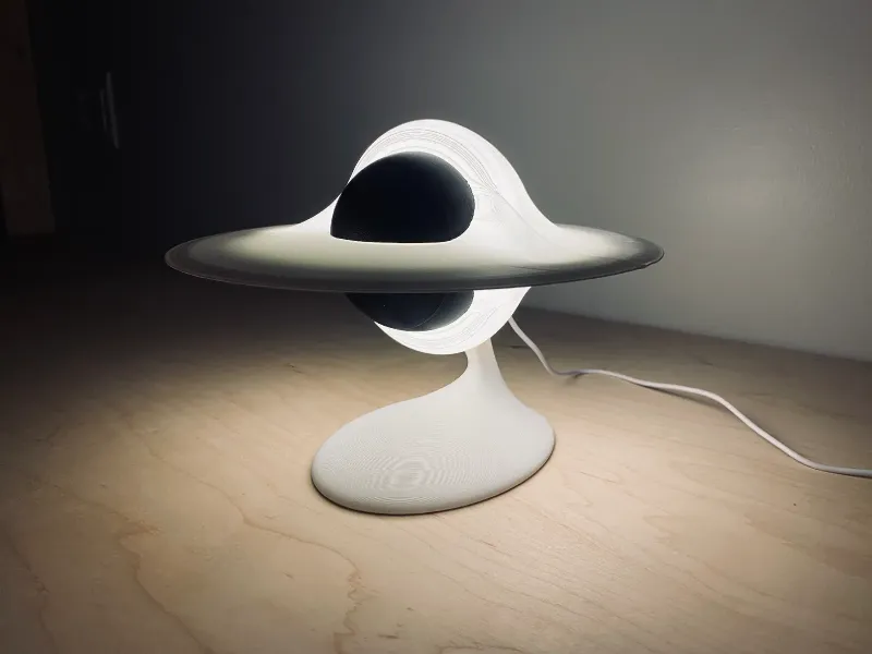 Schwarzes-Loch-Lampe