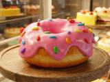 Keyring Floating Donut - Decorative - Ornament - Vase --0