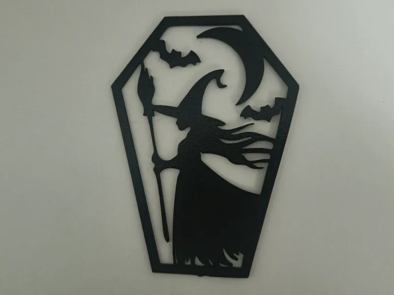 Halloween Decoratie Heksenkist Muurkunst