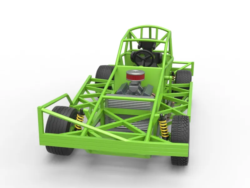 BriSCA Formula 1 Stock Car Base for Asphalt Scale 1:25