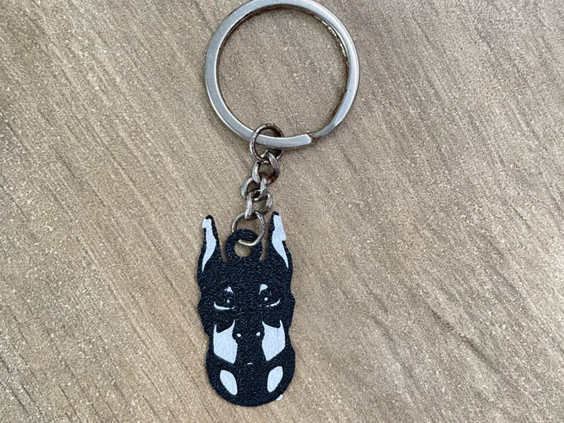 Doberman Anahtarlık