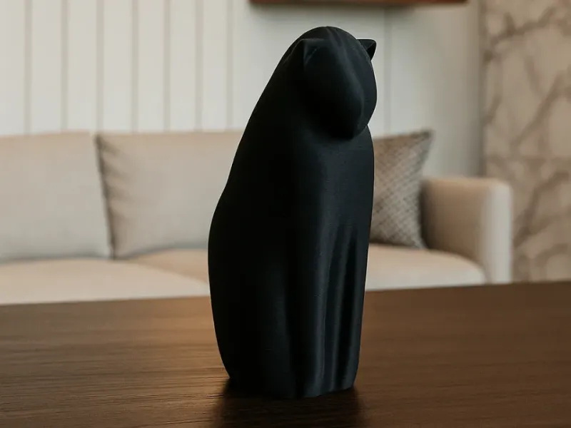 Minimalistisches Katzendesign für Zuhause