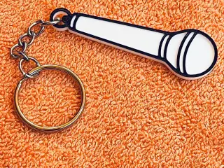 Keychain Microfono