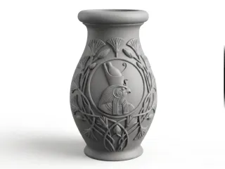 Horus vase decoration