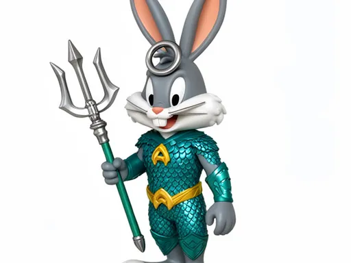 Bugs Bunny Aquaman Ring Figure