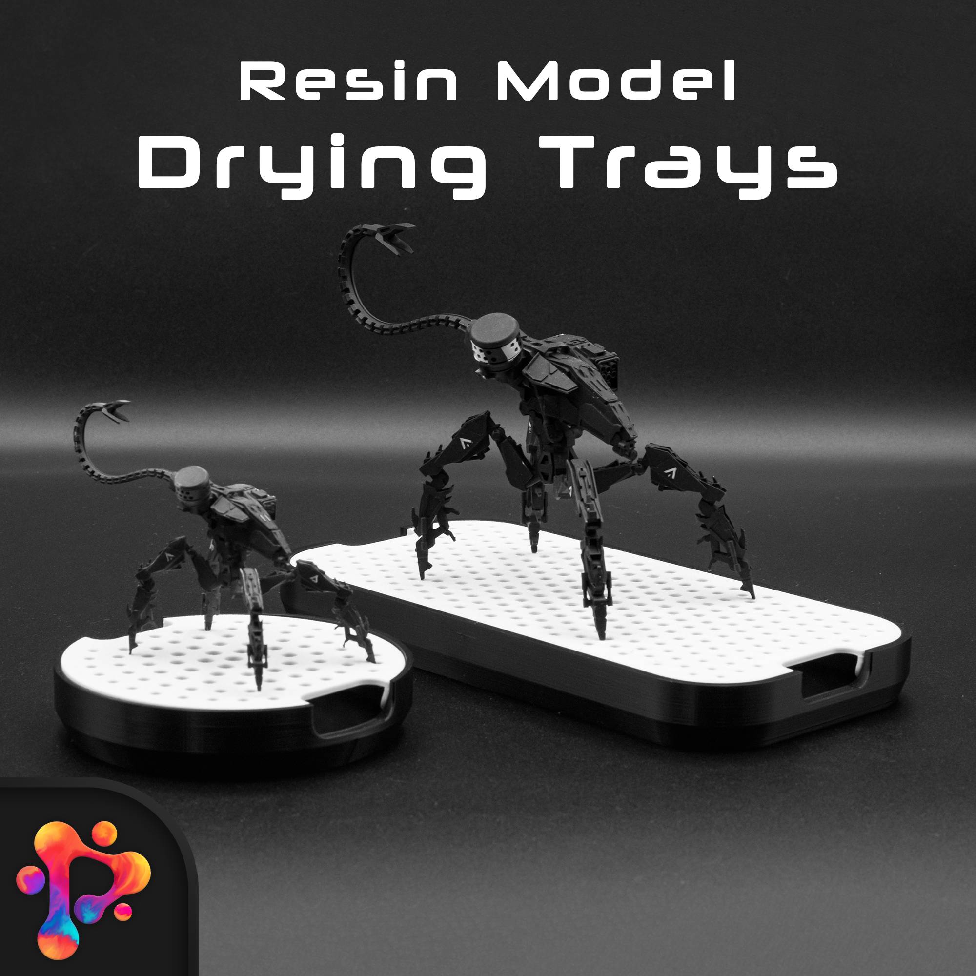 Drying Trays for Resin Models by Polymeria