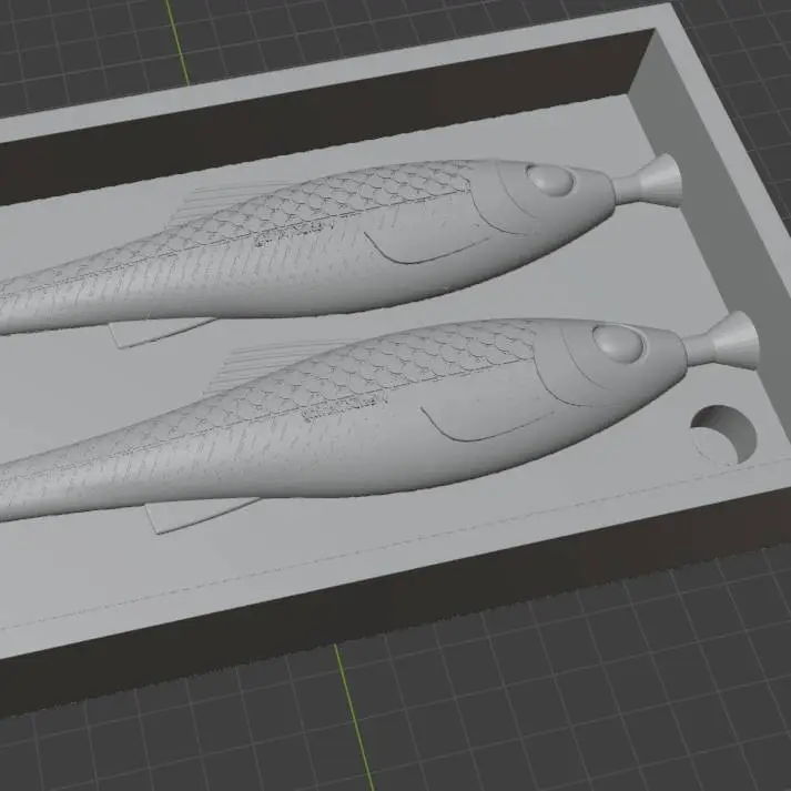 roach softbait mold