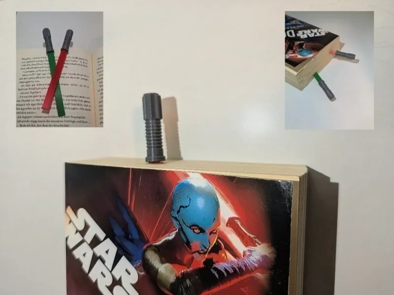 Star Wars Lightsaber Bookmark