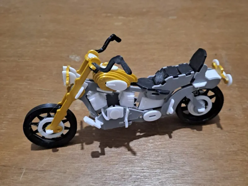 Modelo en miniatura de motocicleta | decoración