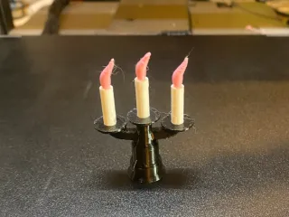 candle straw topper