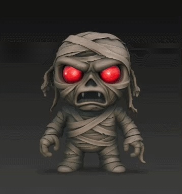 Cartoon Mummy-0