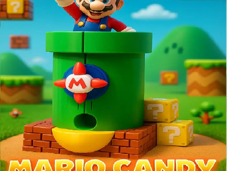 Super Mario Bros Süßigkeitenspender